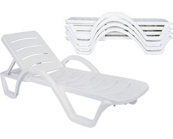 CLP Havana - Set van 4 ligbedden wit