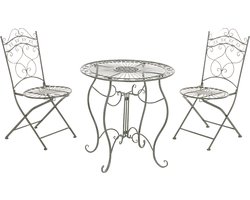 CLP Indra - Bistro set antiek/groen
