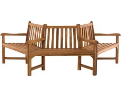 CLP Kenna Boombank - Tuinbankje - Massief teak - 250 cm
