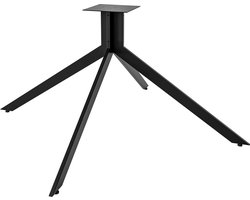 CLP Ladera Tafelpoten - Tafelframe - Tafelonderstel - Met poedercoating - Zwart - zwart