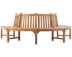 CLP Leming Boombank - Tuinbankje - Massief teak - 250 cm