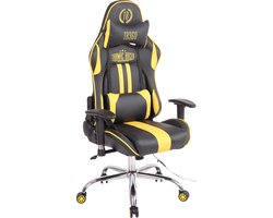 CLP Limit XM Bureaustoel - Kunstleer zwart/geel