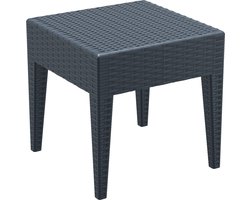 CLP Miami - Tuin bijzettafel - Kunststof donkergrijs