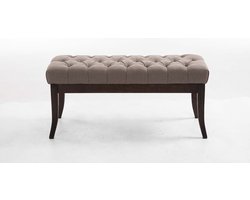 CLP Ramses Bank - Stof taupe 100 cm