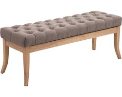 CLP Ramses Bank - Stof taupe 120 cm