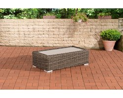 CLP Salontafel Madeira 110 x 60 grijs gevlekt