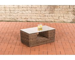 CLP Salontafel Moss 80 x 50 cm bruin gemeleerd