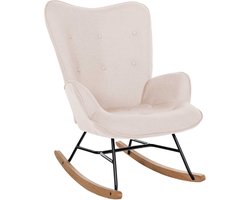 CLP Sanka Schommelstoel - Volwassenen - Binnen - Stof - creme