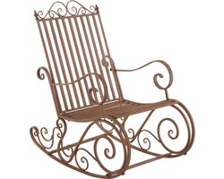 CLP Smilla - Schommelstoel - Metaal bruin
