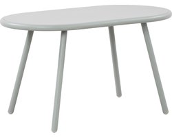 CLP Velva Salontafel - Ovaal - Loungetafel - voor buiten en binnen - Weerbestendige en UV-bestendige tuintafel - Bijzettafel voor buit turkis