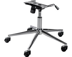 CLP Vervangend frame voor bureaustoelen met schommelfunctie chroom