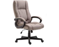 CLP XL Sparta Bureaustoel - Stof taupe