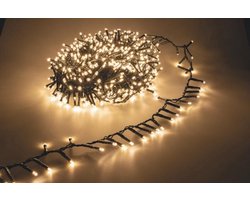 Cluster Kerstverlichting - 20 meter - warm wit - 1000 LED'S