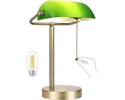 CLVP® Bankierslamp - Bureaulamp - Notarislamp Authentiek - Daglichtlamp