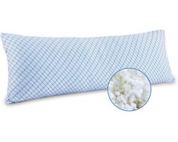 CLVP® Langwerpig Kussen - Zijslaapkussen Volwassenen - Lichaamskussen