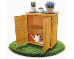 CLVP® Tuinkast Hout - Tuinkist - Tuinkasten voor Buiten - Tuinberging
