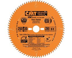 CMT 273.216.64M Ultra ITK Plus Cirkelzaagblad - 216 x 30 x 64T - Hout/Multiplex