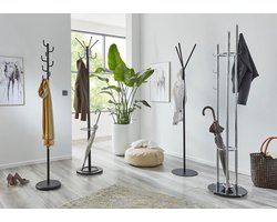 Coat rack metal D 35 x W 35 x H 173 cm - Modern design - High-quality materials halmeubel met kapstok