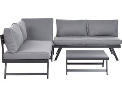 COCCORINO - Tuinset - Donkergrijs - Aluminium