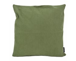 Coco Olijfgroen Ribfluweel Kussenhoes | Corduroy / Polyester | 45 x 45 cm