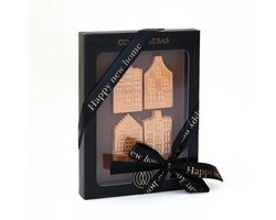 Coco & Sebas Plak Melkchocolade Happy New Home