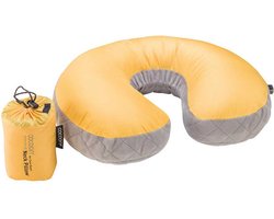 Cocoon Air Core Down Ultralight U-shaped Neck Support Kussen Oranje 38 x 27 x 11 cm