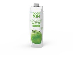 Cocoxim 100% Pure kokoswater - 12x1000ml - pure coconut water - Coco Xim - niet gemaakt uit concentraat en geen toevoegingen - 100% puur