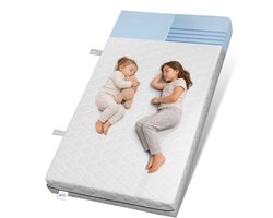 Coemo Kinder- en Jeugdmatras 90x200 cm SOMI | Hoogte 16 cm | Wasbare hoes | Omkeerbaar matras H1/H2