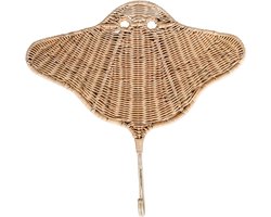 Cokos Hugo de rog rotan wandhaak medium