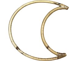 Cokos Miguel Rotan Maan wanddecoratie