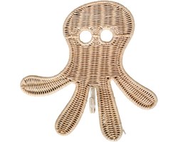 Cokos Oswald de octopus rotan wandhaak small