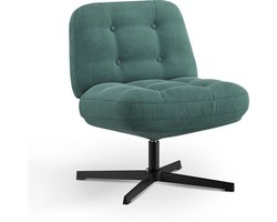 COLAMY Bureaustoel – Ergonomische bureaustoel - brede zitting van traagschuim - comfortabel en ondersteunend - Groen