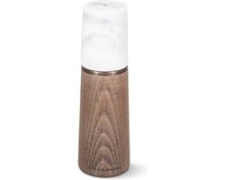 Cole & Mason Marlow Beech & Real Marble Zoutmolen - 18,5cm