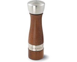 Cole & Mason Oldbury Walnut Zoutmolen 19cm - Hout - RVS- Instelbare Maalgrootte - Gourmet Precision+ Maalwerk