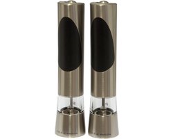 Cole & Mason Precision Richmond Peper- & Zoutmolenset - Elektrisch - Rvs - 21,5cm