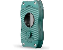Colibri V-Cut Sigarenknipper - tot 60+ Ring Damesmaat - Sigaar Knipper met Anti-kleef Coating - Groen