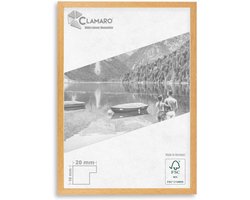 COLLAGE 20 Fotolijst, Handgemaakt, 30 x 35 cm, 20 mm Brede MDF Lijst, Acrylglas, Decorfolie