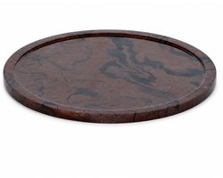 Colmore by Diga-Decoratie Schaal/Dienblad-Monica-Marmer Brown-50x2cm