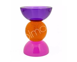 Colmore by Diga-kaarshouder living in luxury-meerkleurig kristalglas 8x8x13cm