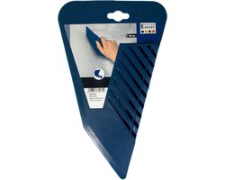 Color Expert Ergonomische behangstrijker - flexibel - 280 mm - geribbeld handvat - Aandrukspatel 28 cm (3-zijdig) - kunststof voor muurbekleding / behang