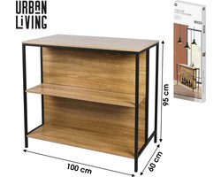 "COLORADO" Bartafel met 2 legplanken