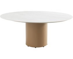 Colorado low dining tuintafel 160xH69 cm rond keramiek 4 Seasons Outdoor