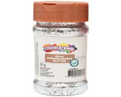 Colorations - Biologisch Afbreekbare Glitter Zilver - 50g