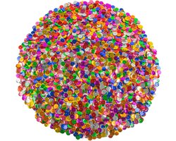 Colorations - Gekleurde Pailletten knutselmateriaal 100 gram multicolor.