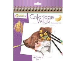 Coloriage Wild 4 - Emmanuelle Colin - Kleurboek voor volwassenen