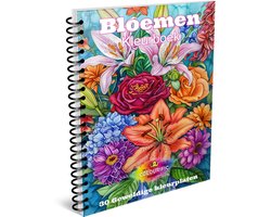 Colourific Moments kleurboek voor volwassen - Kleurboek met 30 kleurplaten - A5 formaat
