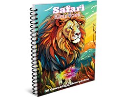 Colourific Moments kleurboek voor volwassen - Kleurboek met 30 kleurplaten - A5 formaat