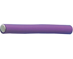 Comair - Superflex Papillotten - Paars - Ø 21 mm x 17 cm - 6 Stuks