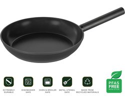 Combekk Forest Easy koekenpan Ø 28 cm – 100% gerecycled - PFAS-vrij – Geschikt voor inductie - Keramische antiaanbaklaag