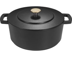 Combekk Original Dutch Oven 28 cm - Zwart - Gerecycled gietijzer